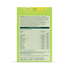 Image 2 for Hydration + Health Wellness Support Lemon Lime Flavour 14 Sachets