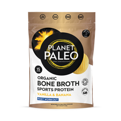 Image 1 for Organic Bone Broth - Sports Protein Vanilla & Banana 240g