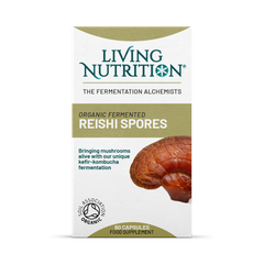 Image 1 for Organic Fermented Reishi Spores 60 Caps