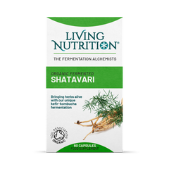 Image 1 for Organic Fermented Shatavari 60 Caps