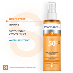 Image 2 for S - Protective Dry Oil SPF 50 Duo-Active Formula 200ml