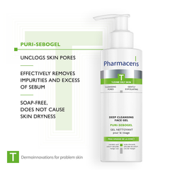 Image 2 for T - Puri-Sebogel Deep Cleansing Face Gel 190ml