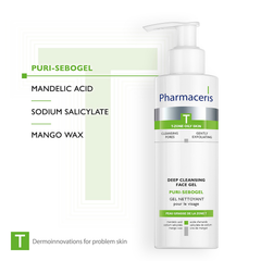 Image 4 for T - Puri-Sebogel Deep Cleansing Face Gel 190ml