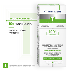 Image 3 for T - Sebo-Almond Peel 10% Night Cream 50ml