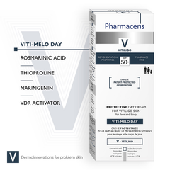 Image 3 for V - Viti-Melo Day Protective Day Cream for Vitiligo 75ml