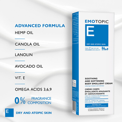 Image 3 for Emotopic - Soothing And Softening Emollient Cream 200ml
