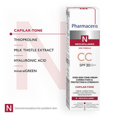 Image 2 for N - Capilar-Tone SPF 30 Even Tone Correction Cream 40ml