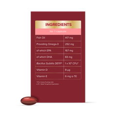 Image 2 for Omega3 Gut Friendly Bacteria 30 Capsules