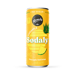 Image 1 for Sodaly Pineapple Sugar Free Drink 250ml