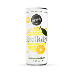 Image 1 for Sodaly Yuzu Lemon Sugar Free Drink 250ml