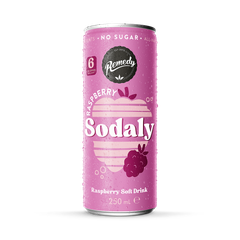 Image 1 for Sodaly Raspberry Soft Drink 250ml