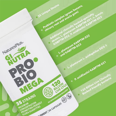 Image 3 for Gi Nutra Pro-Bio Mega 30 Capsules
