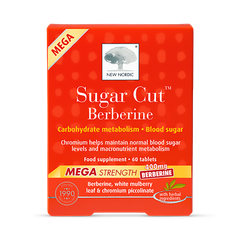 Image 1 for Sugar Cut Berberine 400mg Mega Strength 60 Tablets