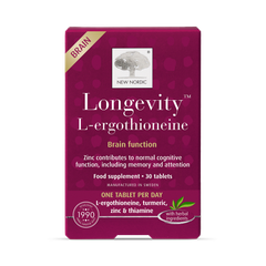 Image 1 for Longevity Brain Function 30 Tablets
