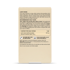 Image 2 for Lion's Mane 30 Tablets