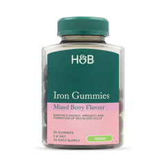 Image 1 for Iron Mixed Berry Flavour 60 Gummies