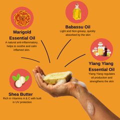Image 2 for Marigold Hand & Body Soap Bar - 90g