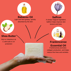 Image 3 for Saffron Soap Soap Bar - 90g