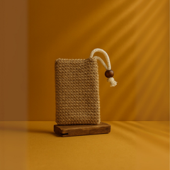 Image 2 for Exfoliating Soap Saver Bag – Natural Jute