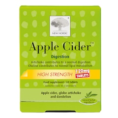 New Nordic High Strength Apple Cider 60 Tablets 720mg