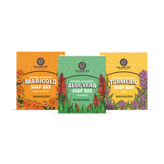 Image 1 for Massaging Soap Bar Collection Set with 3 Soaps