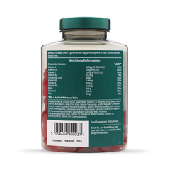 Image 2 for Vitamin B Complex Mixed Berry Flavour 60 Gummies