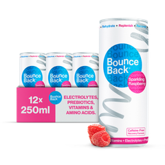 Image 2 for Case of 12 x 250ml Raspberry Flavour Low Calorie Caffeine-Free Sparkling Soft Drink