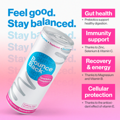 Image 3 for Case of 12 x 250ml Raspberry Flavour Low Calorie Caffeine-Free Sparkling Soft Drink