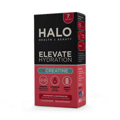 Image 1 for ELEVATE Hydration +Creatine Electrolytes Raspberry & Watermelon x7 Sachets