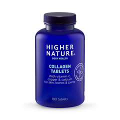 Image 1 for Collagen Tablets - 6000mg Sustainable & Science-Backed Naticol® - With Vitamin C - 180 Tablets