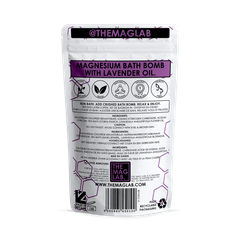 Image 2 for The Mag Lab. Sleep Deeper Magnesium Crushed Bath Bomb 200G