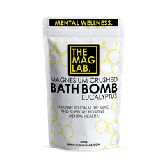 Image 1 for The Mag Lab. Mental Wellness Magnesium Crushed Bath Bomb 200G