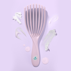 Image 3 for Flexi Flow Detangler Brush- Purple