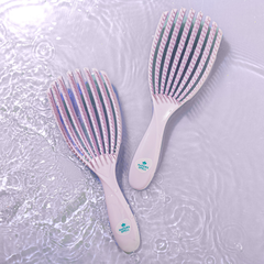 Image 4 for Flexi Flow Detangler Brush- Purple