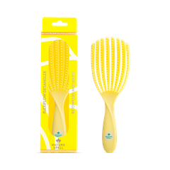 Image 1 for Flexi Flow Detangler Brush- Yellow