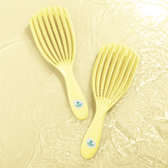 Image 3 for Flexi Flow Detangler Brush- Yellow