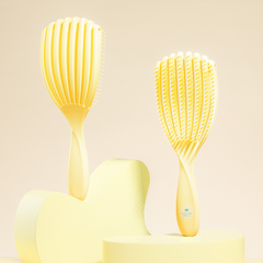 Image 5 for Flexi Flow Detangler Brush- Yellow