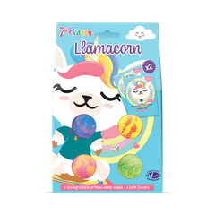 Image 1 for Llamacorn face mask & fizzer set Llamacorn face mask & fizzer set 1Item