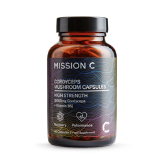 Image 4 for Mission C Cordyceps Capsules 8000mg with Vitamin B5 60 Vegan Capsules