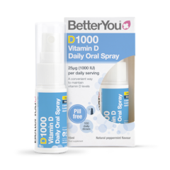Image 1 for Vitamin D1000 Daily Oral Spray Natural Peppermint Flavour 15ml