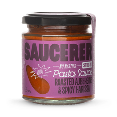 Image 1 for Gourmet Pasta Sauce - Roasted Aubergine & Spicy Harissa 190g