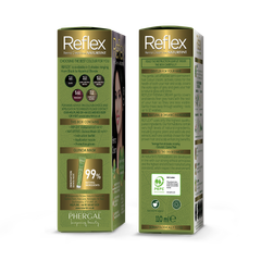 Image 3 for Reflex Semi-Permanent Henna Cream Hair Colour 7.0 (Hazelnut Blonde)