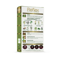Image 2 for Reflex Semi-Permanent Henna Cream Hair Colour 5.62 (Mahogany)