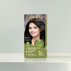 Image 4 for Reflex Semi-Permanent Henna Cream Hair Colour 1.0 (Black)