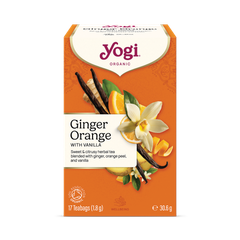 Image 1 for Organic Ginger Orange Tea with Vanilla 17 Tea Bags