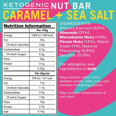 Image 3 for Caramel + Sea Salt Bar (20 x 30g)