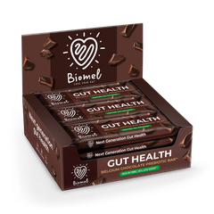 Image 3 for Gut Health Prebiotic Bar Belgian Chocolate 12 x 45 g