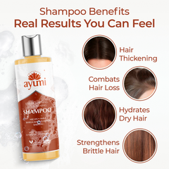 Image 5 for Growth and Strengthening Shampoo, Reduces Hair Fall and Supports Thicker Hair, Certified Hair Growth Formula 250ml