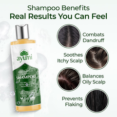 Image 5 for Anti-Dandruff Scalp Shampoo, Neem and Tea Tree for Flaky and Itchy Scalp, Certified Anti-Dandruff Formula  250ml