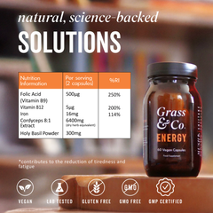Image 4 for ENERGY Cordyceps Mushrooms 60 Capsules